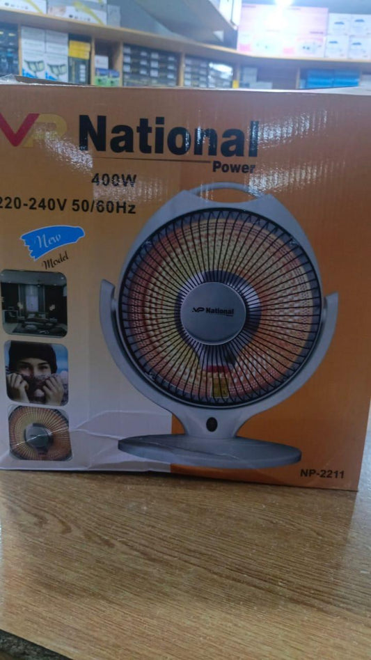 Efficient 400W Electric Heater with Overheating Protection